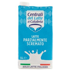 Centrali Del Latte Di Calabria Latte Parzialmente Scremato 1 L