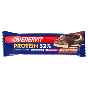 Enervit Protein 32% Bar With Vitamins Triple Chocolate 47 G