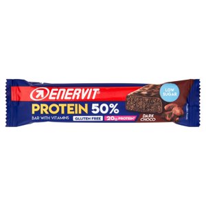 Enervit Protein 50% Bar With Vitamins Dark Choco 40 G