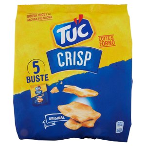 Tuc Crisp Sfogliatine Croccanti Original Multipack Cotte Al Forno - 5 X 30 G