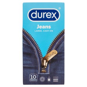 Durex Preservativi Settebello Jeans, 10 Profilattici