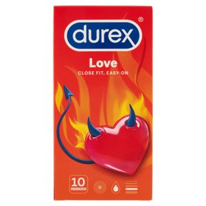 Durex Preservativi Love, 10 Profilattici