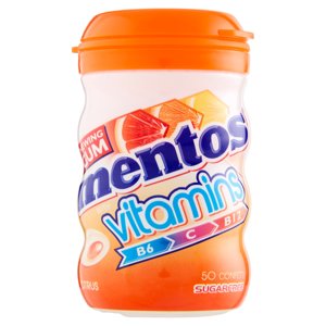 Mentos Con Vitamine Gusto Citrus 50 Confetti 100 G