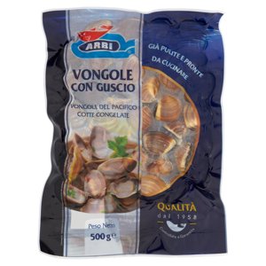 Arbi Vongole Con Guscio 500 G