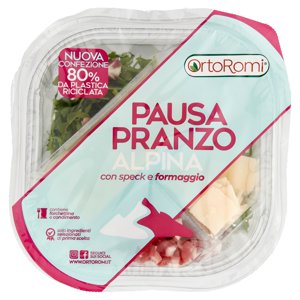 Ortoromi Pausa Pranzo Alpina Con Speck E Formaggio 125 G