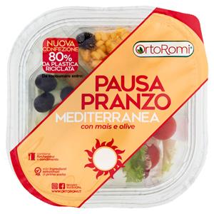 Ortoromi Pausa Pranzo Mediterranea Con Mais E Olive 145 G