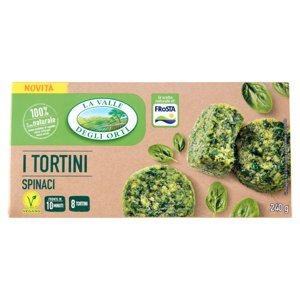 La Valle Degli Orti I Tortini Spinaci 8 Tortini 240 G