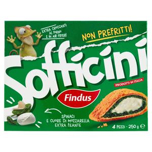 Sofficini Findus 4 Sofficini Spinaci Più Mozzarella 250 G