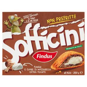 Sofficini Findus 4 Sofficini Funghi Più Mozzarella 250 G