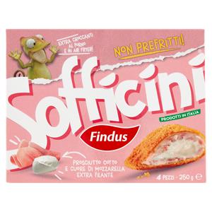 Sofficini Findus 4 Sofficini Prosciutto Cotto Più Mozzarella 250 G