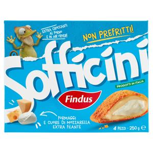 Sofficini Findus 4 Sofficini Formaggi Più Mozzarella 250 G