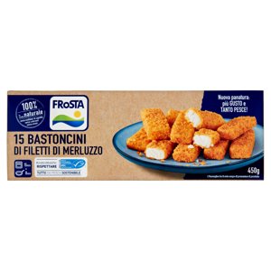 Frosta 15 Bastoncini Di Filetti Di Merluzzo 450 G