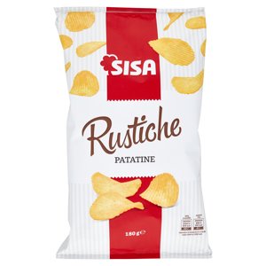 Sisa Rustiche Patatine 180 G