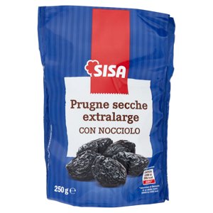 Sisa Prugne Secche Extralarge Con Nocciolo 250 G