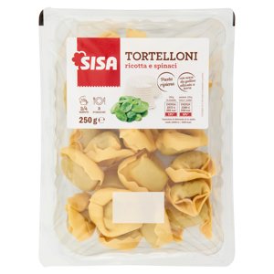 Sisa Tortelloni Ricotta E Spinaci 250 G