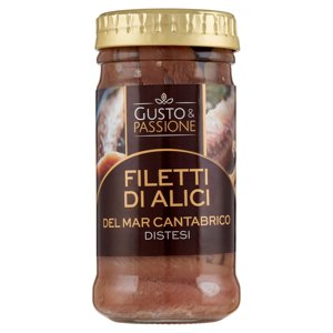 Gusto & Passione Filetti Di Alice Del Mar Cantabrico Distesi 100 G