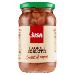 Sisa Fagioli Borlotti Scottati Al Vapore 360 G