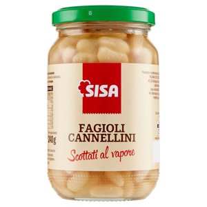 Sisa Fagioli Cannellini Scottati Al Vapore 360 G