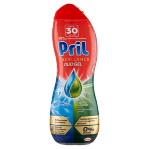 Pril Excellence Duo Gel Sciogli Grasso 540ml