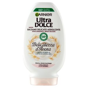 Garnier Ultra Dolce Balsamo Delicatezza D'avena Per Capelli Delicati, Senza Parabeni, 200 Ml