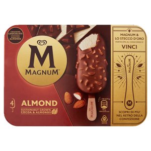 Magnum Almond 4 Gelati 300 G