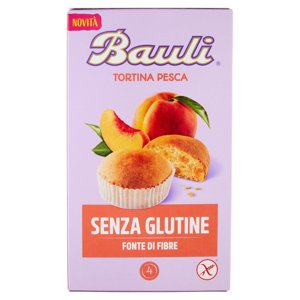 Bauli Tortina Pesca Senza Glutine 4 X 35 G