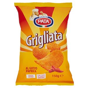 Pata Chips Le Grigliate Gusto Paprica 150 G