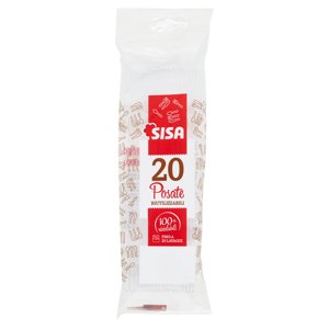 Sisa Posate Riutilizzabili Coltelli 20 Pz