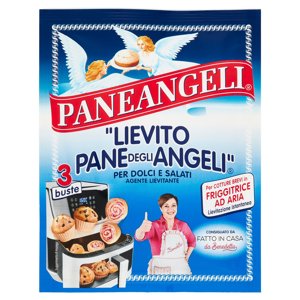 Paneangeli "lievito Pane Degli Angeli" Per Cotture Brevi In Friggitrice Ad Aria 3 X 13 G