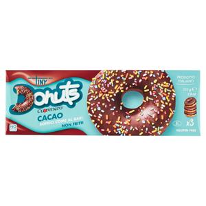 Cuorenero Tiny Donuts Cacao 3 X 37 G