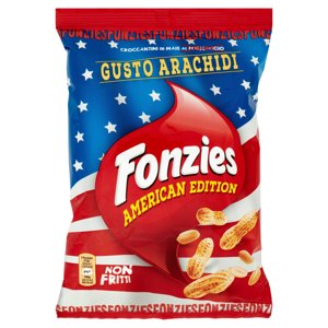 Fonzies American Edition Croccantini Di Mais Gusto Arachidi - 100g