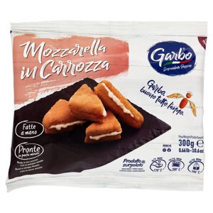 Garbo Linea Panati Mozzarella In Carrozza Prodotto Surgelato 300 G