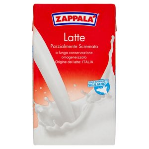 Zappalá Latte Parzialmente Scremato A Lunga Conservazione 1000 Ml