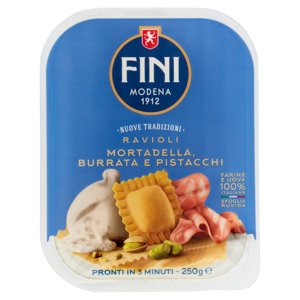 Fini Nuove Tradizioni Ravioli Mortadella, Burrata E Pistacchi 250 G