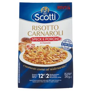 Riso Scotti Risotto Carnaroli Speck E Porcini Di Stagione 210 G