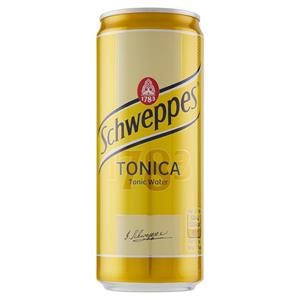 Schweppes Tonica 0,33 L Lattina Sleek