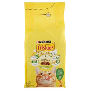 Purina Friskies Gatto Con Un Gustoso Mix Di Coniglio E Pollo E Con Verdure 2 Kg