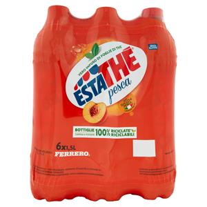 Estathé Pesca 6 X 1,5 L