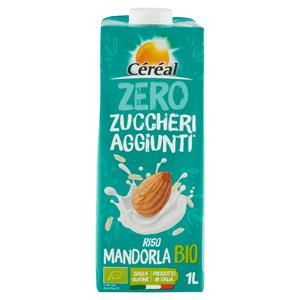 Céréal, Bevanda Biologica Bio, Riso E Mandorla, Zero Zuccheri Aggiunti, Senza Glutine - 1l