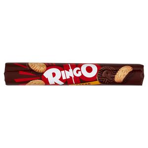 Ringo Cacao Biscotti Farciti Con Crema Cacao Snack Merenda Tubo, 165g Limited Edition Netflix