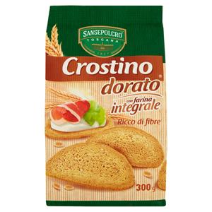 Delverde Crostino Dorato Con Farina Integrale 300 G