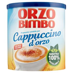 Orzo Bimbo, Cappuccino D'orzo, Preparato Solubile, Con Orzo Italiano - 150 G