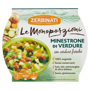 Zerbinati Le Monoporzioni Minestrone Di Verdure 310 G