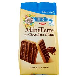 Mulino Bianco Mini Fette Con Cioccolato Al Latte 110g