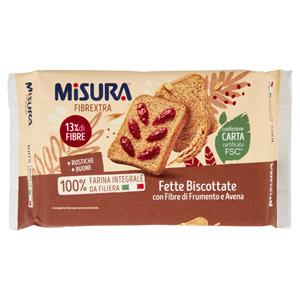 Misura Fibrextra Fette Biscottate Con Fibre Di Frumento E Avena 320 G