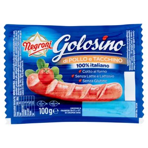 Negroni Golosino Di Pollo E Tacchino 100 G