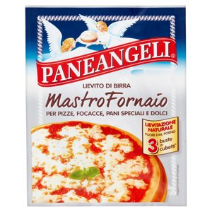 Paneangeli Lievito Di Birra Mastro Fornaio Per Pizze, Focacce, Pani Speciali E Dolci 3 X 7 G