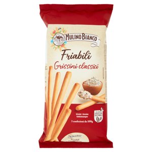 Mulino Bianco Friabili Grissini Classici Con Farina Sostenibile 300g