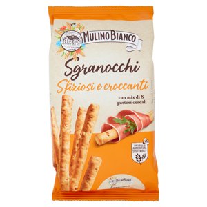 Mulino Bianco Sgranocchi Grissini Con 8 Cereali E Sesamo Con Farina Sostenibile 210g