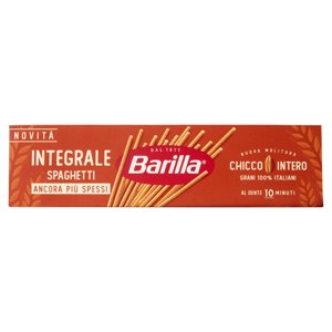 Barilla Pasta Integrale Spaghetti 100% Grano Italiano 500 G